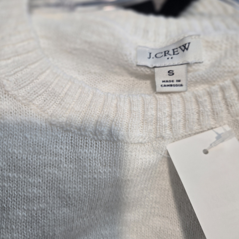J. Crew 's Soft White Sweater